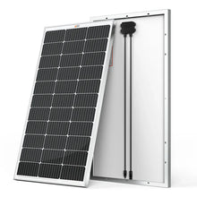 Load image into Gallery viewer, MEGA 100 | 100 Watt Solar Panel | Premier 12V Off-Grid Solar Panel for Vans, Campers, Boats | 25-Year Output Warranty | UL Certified