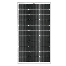 Load image into Gallery viewer, MEGA 100 | 100 Watt Solar Panel | Premier 12V Off-Grid Solar Panel for Vans, Campers, Boats | 25-Year Output Warranty | UL Certified