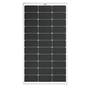 MEGA 100 | 100 Watt Solar Panel | Premier 12V Off-Grid Solar Panel for Vans, Campers, Boats | 25-Year Output Warranty | UL Certified