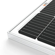 Load image into Gallery viewer, MEGA 100 | 100 Watt Solar Panel | Premier 12V Off-Grid Solar Panel for Vans, Campers, Boats | 25-Year Output Warranty | UL Certified