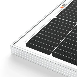 MEGA 100 | 100 Watt Solar Panel | Premier 12V Off-Grid Solar Panel for Vans, Campers, Boats | 25-Year Output Warranty | UL Certified