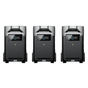 EcoFlow DELTA PRO [Smart Expansion Battery] | 3,600wH Capacity | Double Your Storage | 6,000 Lifecycles | 5-Year Warranty