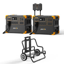 Load image into Gallery viewer, Pecron E3600 LFP 120V/240V Solar Kits - 7,200W Portable Power Station Setup + Choose Custom Solar Panel Bundle Option | 5-Year Warranty | Complete Solar Kit