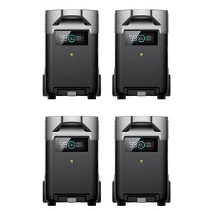 EcoFlow DELTA PRO [Smart Expansion Battery] | 3,600wH Capacity | Double Your Storage | 6,000 Lifecycles | 5-Year Warranty