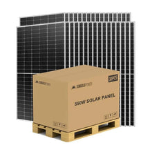 Load image into Gallery viewer, Sungold 360W-560W Solar Panels | 32 x Panels Per Pallet | 25-Year Power Output Warranty | Choose Wattage