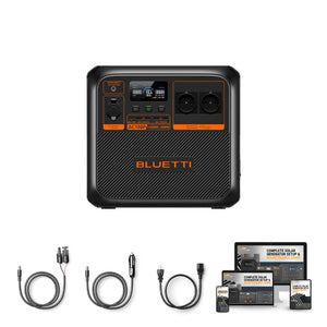 Bluetti AC180P 1800W / 1440Wh Portable Power Station + Choose Your Custom Your Custom Bundle | Complete Solar Generator Kit