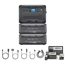 Load image into Gallery viewer, Bluetti AC300 3,072Wh/ 3,000W Solar Kits - Portable Power Station + Choose Your Custom Bundle | Complete Solar Generator Kit