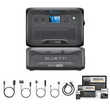 Load image into Gallery viewer, Bluetti AC300 3,072Wh/ 3,000W Solar Kits - Portable Power Station + Choose Your Custom Bundle | Complete Solar Generator Kit