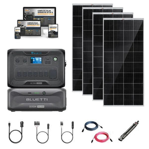 Bluetti AC300 3,072Wh/ 3,000W Solar Kits - Portable Power Station + Choose Your Custom Bundle | Complete Solar Generator Kit