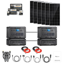 Load image into Gallery viewer, Bluetti AC500 5,000W / 3,072Wh to 18,432Wh Portable Power Station Solar Kits + Choose Your Custom Bundle | Complete Solar Kit