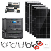 Load image into Gallery viewer, Bluetti AC500 5,000W / 3,072Wh to 18,432Wh Portable Power Station Solar Kits + Choose Your Custom Bundle | Complete Solar Kit