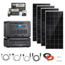 Load image into Gallery viewer, Bluetti AC500 5,000W / 3,072Wh to 18,432Wh Portable Power Station Solar Kits + Choose Your Custom Bundle | Complete Solar Kit