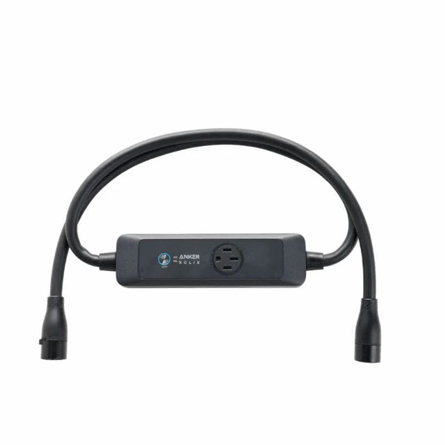 Anker SOLIX F3800 Double Power Hub | 12,000W of Dual-Voltage Power | Link two Anker SOLIX F3800 Portable Power Stations