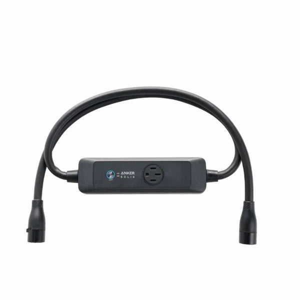 Anker SOLIX F3800 Double Power Hub | 12,000W of Dual-Voltage Power | Link two Anker SOLIX F3800 Portable Power Stations