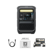 Load image into Gallery viewer, Anker SOLIX C300X 288Wh / 300W Portable Power Station + Choose Custom Solar Panel Bundle Option | 3-Year Warranty | Complete Solar Kit