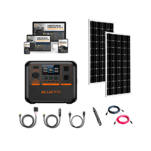 Bluetti AC70P 1000W / 864Wh Portable Power Station + Choose Your Custom Bundle | Solar Generator Kit