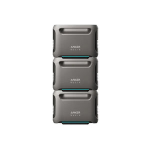 Anker SOLIX F3800 Expansion Battery - 3,840 Watt Hour LFP | BP3800 | Expand up to 53.8kWh | 5-Year Warranty