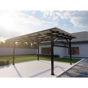 CRX Carport - Residential | Steel | All-Black | 12-Panels Per Carport | Fully Expandable