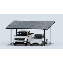 Load image into Gallery viewer, CRX Carport - Residential | Steel | All-Black | 12-Panels Per Carport | Fully Expandable