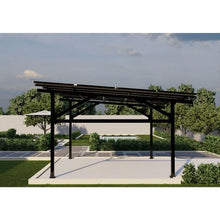 Load image into Gallery viewer, CRX Carport - Residential | Steel | All-Black | 12-Panels Per Carport | Fully Expandable