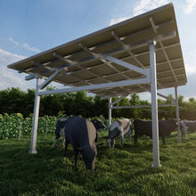 Load image into Gallery viewer, CRX Carport - Residential | Steel | All-Black | 12-Panels Per Carport | Fully Expandable