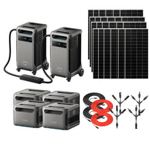 Load image into Gallery viewer, Anker F3800 [PLUS] Dual Kits - 7,680Wh / 6,000W | 120V/240V Output | 6,400W Solar Input | Choose Your Bundle Option | 5-Year Warranty
