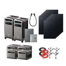 Load image into Gallery viewer, Anker F3800 [PLUS] Dual Kits - 7,680Wh / 6,000W | 120V/240V Output | 6,400W Solar Input | Choose Your Bundle Option | 5-Year Warranty