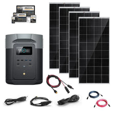 Load image into Gallery viewer, EcoFlow DELTA 2 [MAX] - 2,400W / 2,048Wh Portable Power Station + Choose Your Custom Bundle | Complete Solar Kit | 2023 DELTA 2 MAX Model