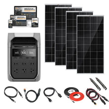 Load image into Gallery viewer, Ecoflow DELTA 3 PLUS 1,024Wh Portable Power Station + Choose Custom Solar Panel Bundle Option | 5-Year Warranty | Complete Solar Kit
