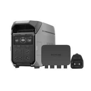 EcoFlow DELTA PRO 3 - 4,096Wh / 4,000W Portable Power Station + Choose Custom Solar Panel Bundle Option | 5-Year Warranty | Complete Solar Kit