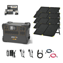 Load image into Gallery viewer, Pecron E2000LFP [Expandable] 2000W / 1,920Wh Portable Power Station + Choose Your Custom Bundle | 5 Year Warranty | Complete Solar Generator Kit | Up to 8064Wh Capacity