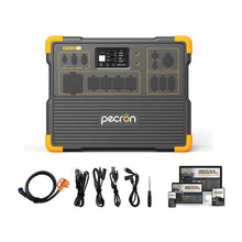 Load image into Gallery viewer, Pecron E3600 LFP 3,600W / 3,072Wh Portable Power Station + Choose Custom Solar Panel Bundle Option | 5-Year Warranty | Complete Solar Kit