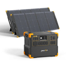 Load image into Gallery viewer, Pecron E3600 LFP 3,600W / 3,072Wh Portable Power Station + Choose Custom Solar Panel Bundle Option | 5-Year Warranty | Complete Solar Kit