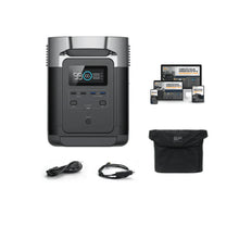 Load image into Gallery viewer, EcoFlow DELTA 1,800W / 1,300Wh Solar Kit / Portable Power Station + Choose Your Custom Bundle | Complete Solar Generator Kit