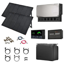 Load image into Gallery viewer, EcoFlow Power Kits - 3,600W 120V Output + [2kWh - 15kWh Lithium Battery Bank] + 400W - 2200W of Solar | Modular &amp; Expandable + Choose Custom Bundle Option | Complete Solar Kit | 5-Year Warranty