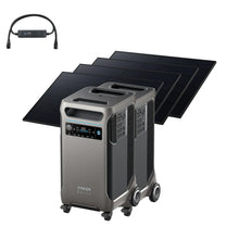 Load image into Gallery viewer, Anker F3800 - 3,840Wh / 6,000W Solar Power Station | 1,600W Solar Input | Choose Your Custom Bundle | 5-Year Warranty | Complete Solar Kit
