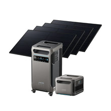 Load image into Gallery viewer, Anker F3800 - 3,840Wh / 6,000W Solar Power Station | 1,600W Solar Input | Choose Your Custom Bundle | 5-Year Warranty | Complete Solar Kit