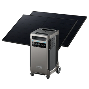Anker F3800 - 3,840Wh / 6,000W Solar Power Station | 1,600W Solar Input | Choose Your Custom Bundle | 5-Year Warranty | Complete Solar Kit