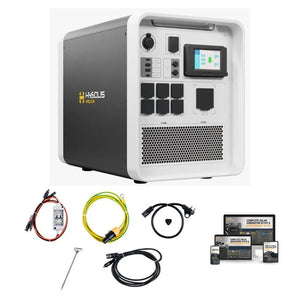 Hysolis [Apollo 5K] 120V Solar Kits - 5,376Wh / 3,000W Solar Power Station + Choose Your Custom Bundle | Complete Solar Kit