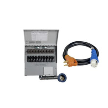 Load image into Gallery viewer, Anker SOLIX F3800 Transfer Switch - 120V/240V / 50-Amp / 10-Circuit Transfer Switch + Cables | Connect Up to 2 Units