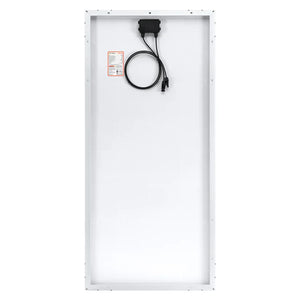 200 Watt Solar Panel | High Efficiency 12V Monocrystalline (19.98% Efficiency) | 25-Year Power Output Warranty