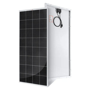 200 Watt Solar Panel | High Efficiency 12V Monocrystalline (19.98% Efficiency) | 25-Year Power Output Warranty