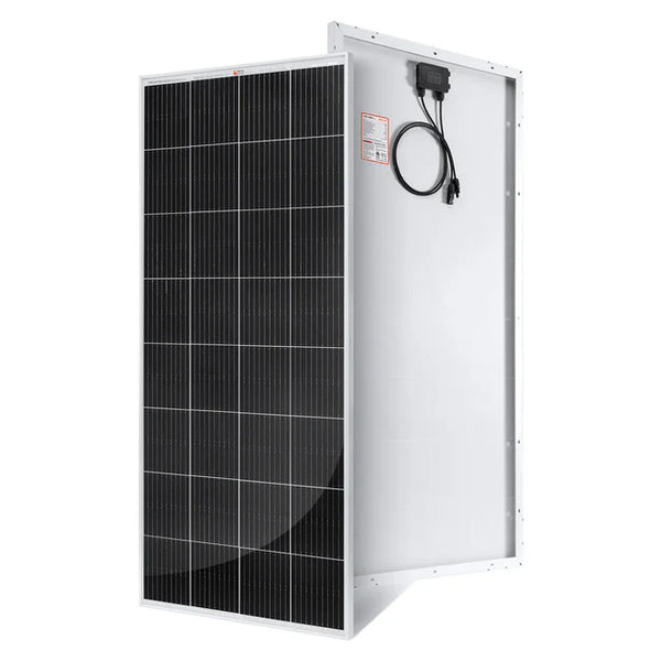 200 Watt Solar Panel | High Efficiency 12V Monocrystalline (19.98% Efficiency) | 25-Year Power Output Warranty