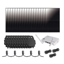 Load image into Gallery viewer, Complete Grid-Tie Solar Kit - 7.11kW ~ 7.2kW Solar w/ Microinverters | Choose # of Solar Panels [MIK-PLUS]