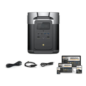 EcoFlow DELTA [MAX] Solar Kits - 2,400W / 2,016Wh Portable Power Station + Choose Your Custom Bundle | Complete Solar Generator Kit