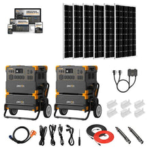 Load image into Gallery viewer, Pecron E3600 LFP 120V/240V Solar Kits - 7,200W Portable Power Station Setup + Choose Custom Solar Panel Bundle Option | 5-Year Warranty | Complete Solar Kit