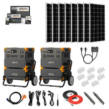 Load image into Gallery viewer, Pecron E3600 LFP 120V/240V Solar Kits - 7,200W Portable Power Station Setup + Choose Custom Solar Panel Bundle Option | 5-Year Warranty | Complete Solar Kit