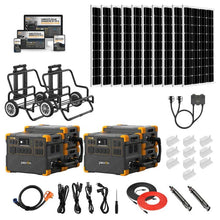 Load image into Gallery viewer, Pecron E3600 LFP 120V/240V Solar Kits - 7,200W Portable Power Station Setup + Choose Custom Solar Panel Bundle Option | 5-Year Warranty | Complete Solar Kit