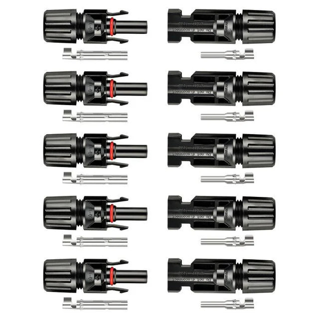 Rich Solar 5-Pack of PV Connectors for solar panel PV wiring