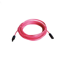 Load image into Gallery viewer, 8 Gauge (AWG) - 1 x Pair Black + Red | Solar Panel Extension Cables | 1 of Each Color | Choose Feet/Length (New)